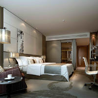 ST-B039 Hotel Furniture, 5 star hotel design standard, Hilton / Sofitel / Wyndham level, wooden frame, China factory customized.